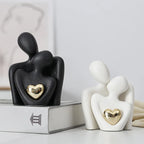 Figurine Couple en Céramique