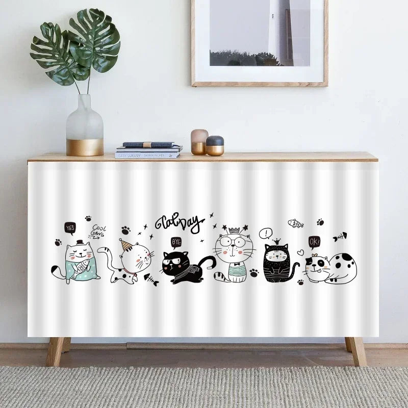 Rideaux de Cuisine Anti Poussière