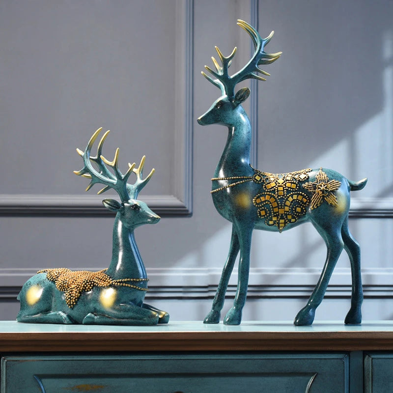 Statue  Décoration Intérieure Cerf