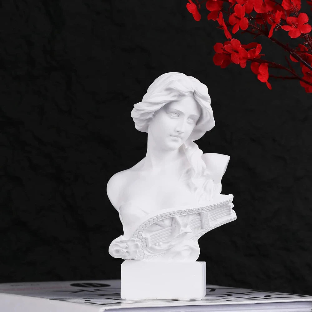 Statue buste de la mythologie grecque pour décoration intérieure et collection artistique