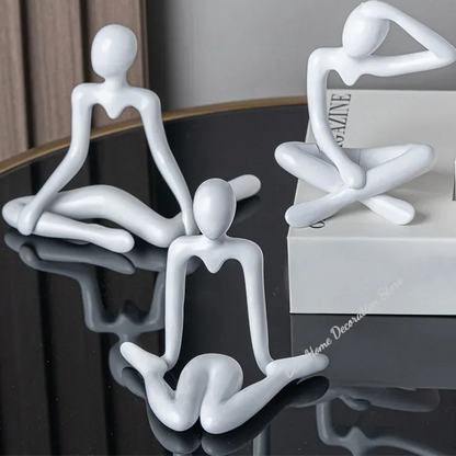 Statue du Penseur pour décoration intérieure moderne