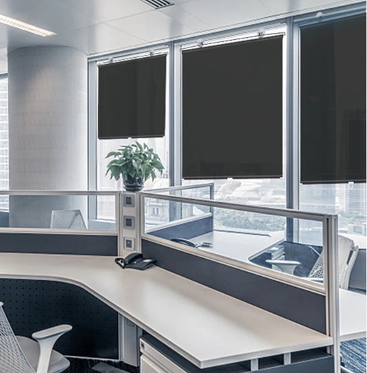 Stores enrouleurs pare-soleil occultants avec ventouses – sans perçage pour fenêtre de cuisine ou chambre à coucher - Décoration intérieure