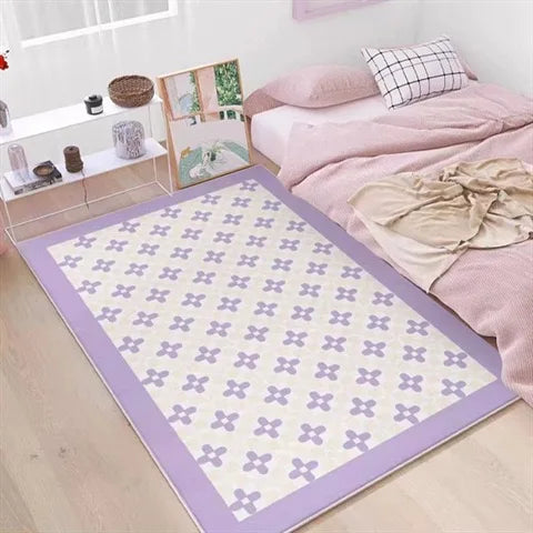 Tapis d’entrée imitation cachemire – doux, absorbant et antidérapant, parfait pour salon, chambre ou  cuisine avec décoration chaleureuse - Décoration intérieure