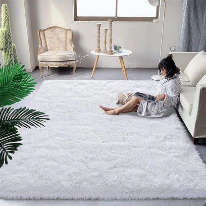 Tapis moelleux en peluche - Décoration intérieure