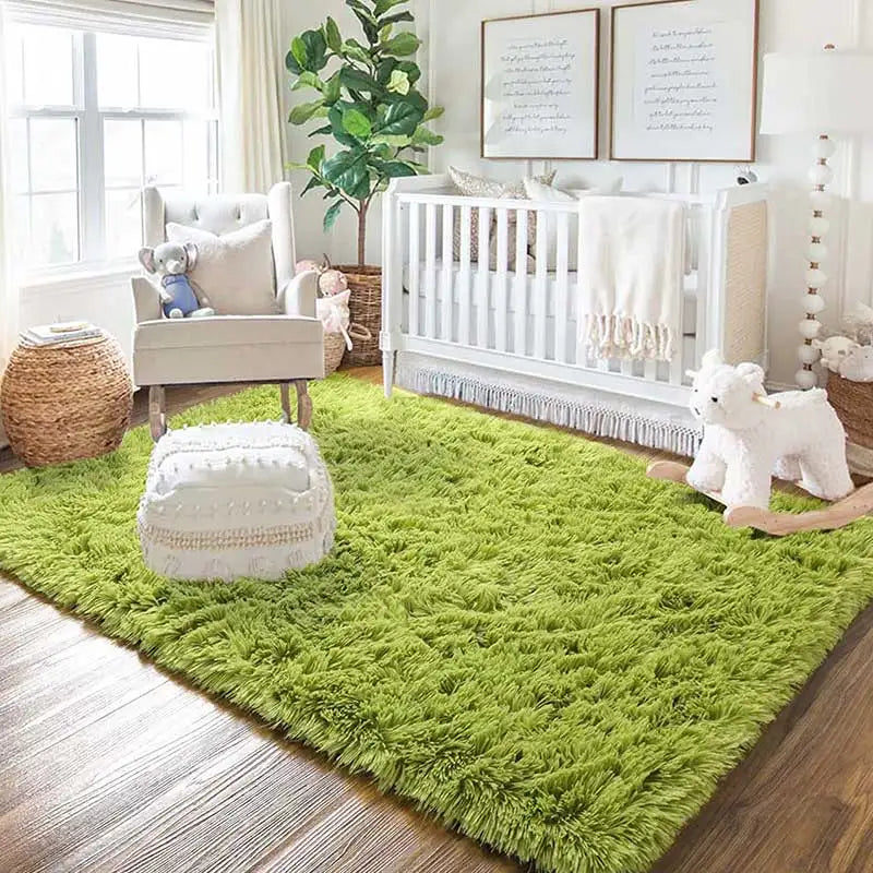 Tapis  moelleux pour chambre d’enfant, décoration douce et confortable - Décoration intérieure