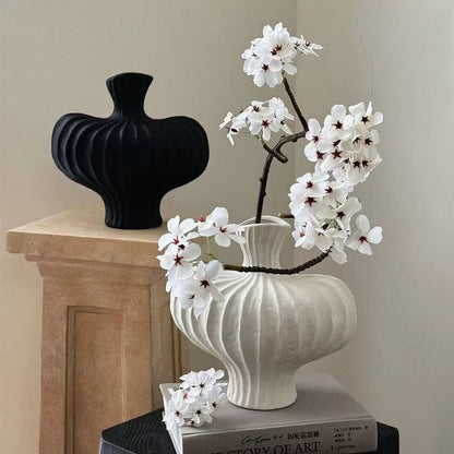 Vase en plastique blanc - Décoration intérieure