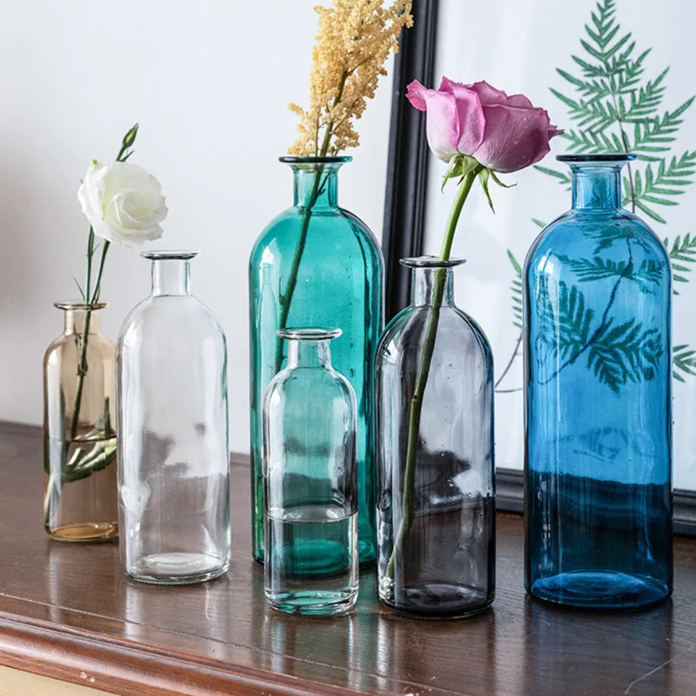 Vase en verre coloré style nordique - Décoration intérieure