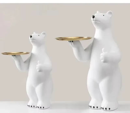 Grande Sculpture d'Ours