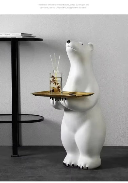 Grande Sculpture d'Ours