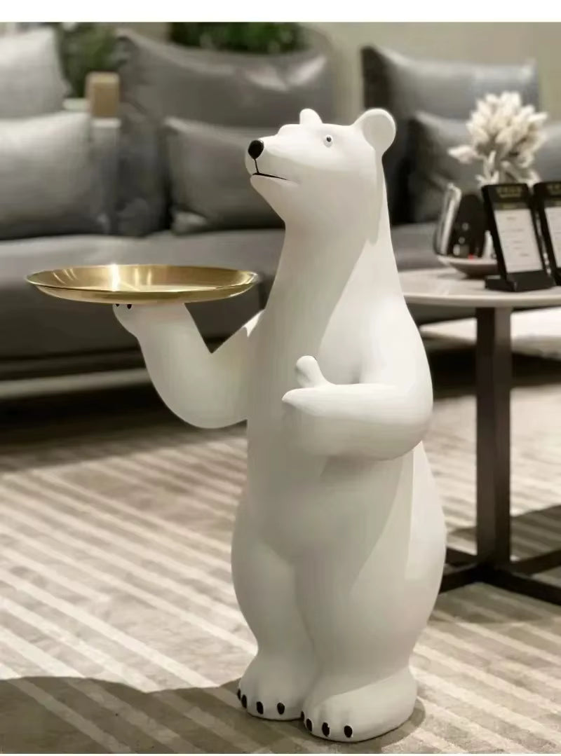 Grande Sculpture d'Ours